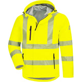 Nitras Motion TEX VIZ Plus Warnschutz Regenjacke – gelb