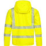 Nitras Motion TEX VIZ Plus Warnschutz Regenjacke – gelb