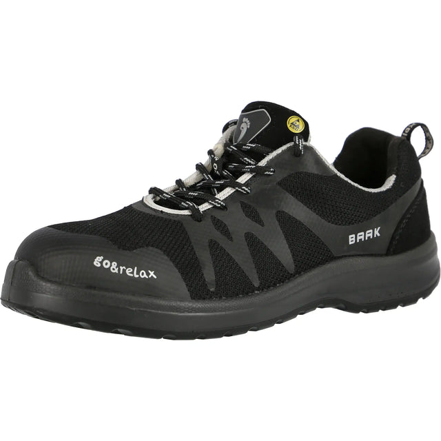 Baak HECTOR2 S1P Sicherheitshalbschuhe schwarz – schwarz