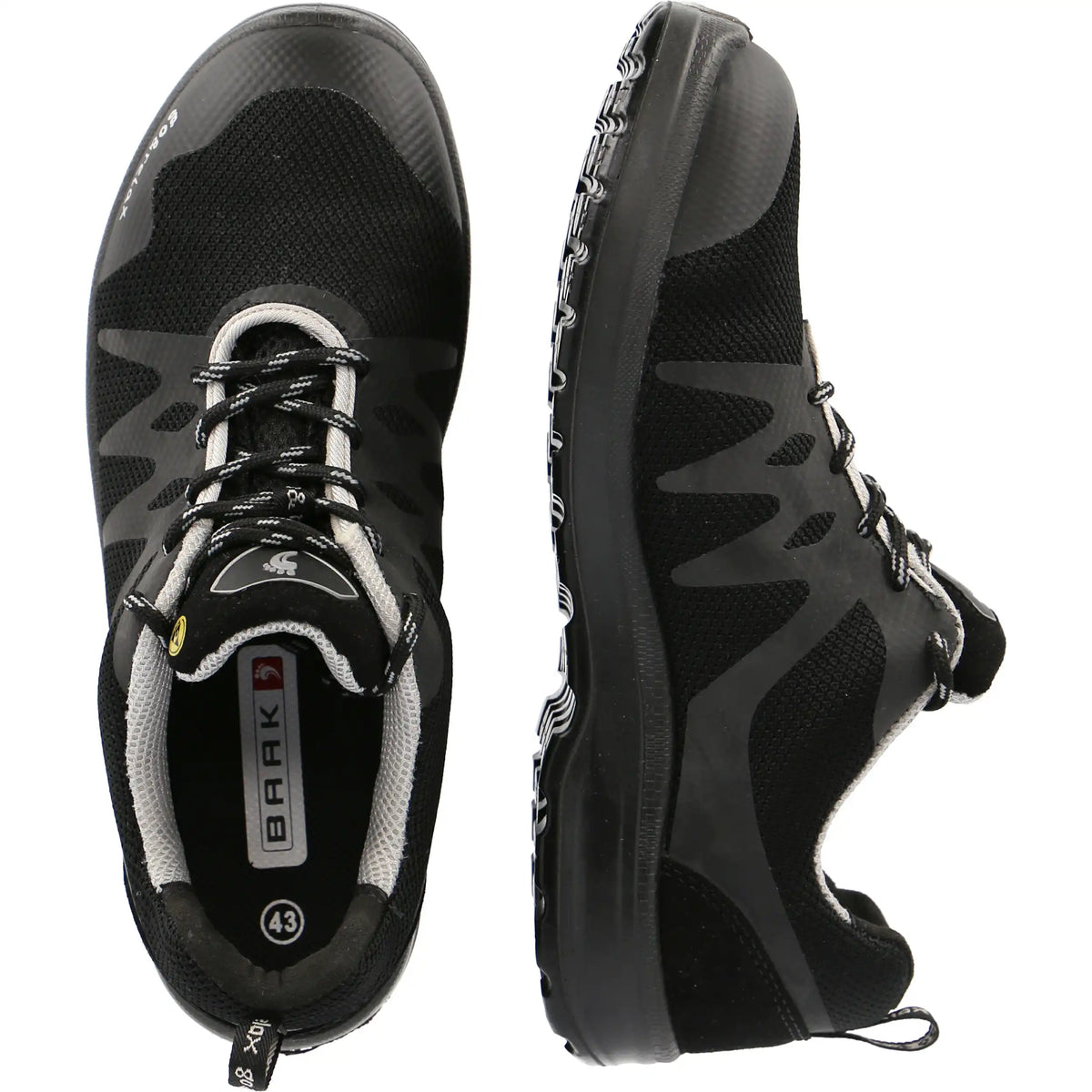 Baak HECTOR2 S1P Sicherheitshalbschuhe schwarz – schwarz