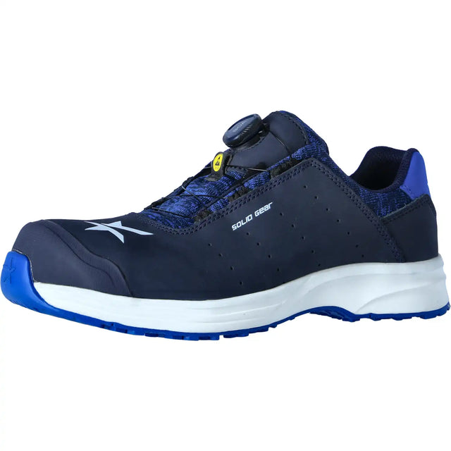 Solid Gear Ocean S1P Sicherheitshalbschuhe blau – blau