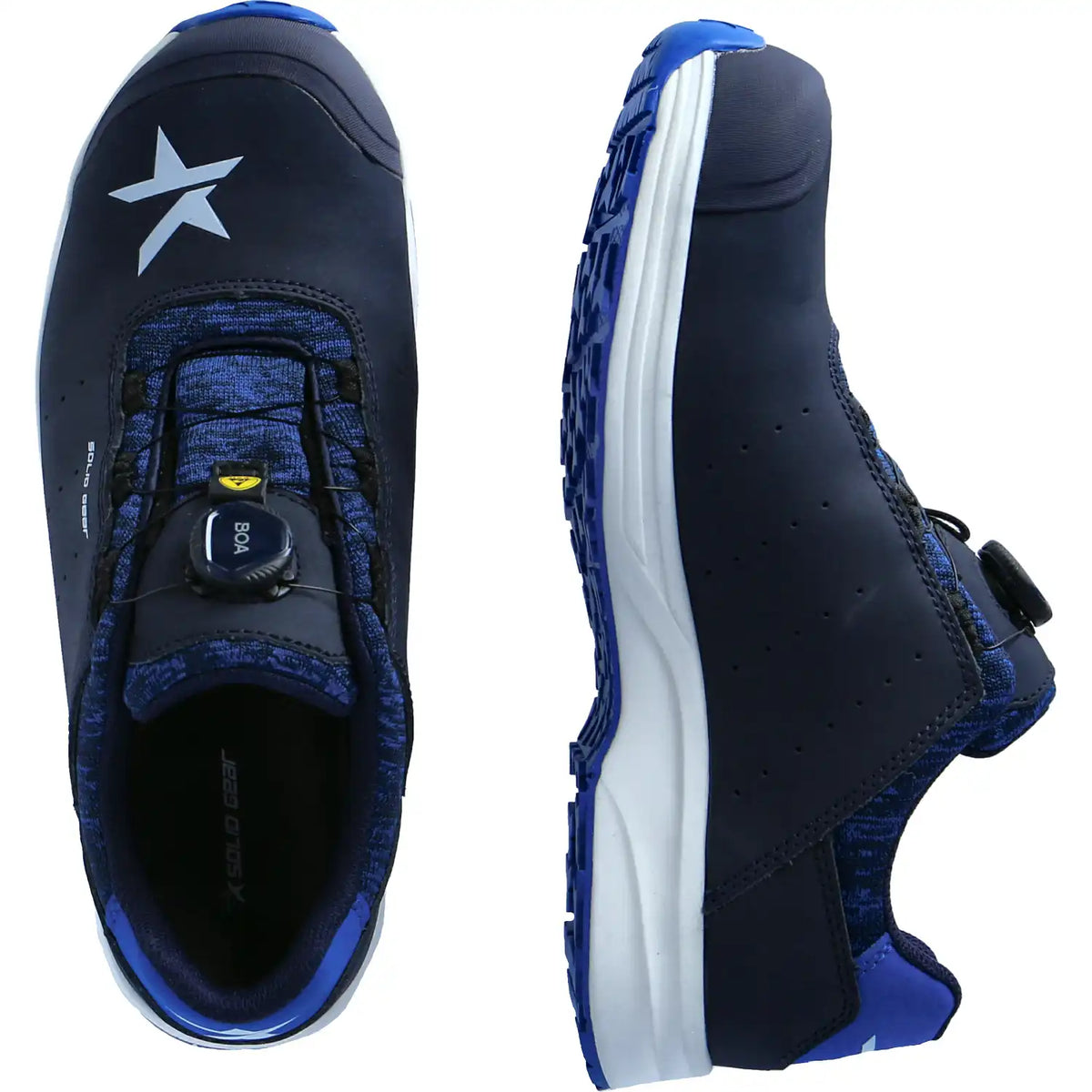 Solid Gear Ocean S1P Sicherheitshalbschuhe blau – blau