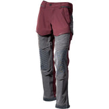 Mascot 22279-605 Customized Stretch-Bundhose – bordeaux/anthrazit