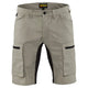 Blåkläder 1449 Service-Shorts Stretch – khaki/schwarz