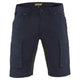 Blåkläder 1449 Service-Shorts Stretch – dunkelmarine/schwarz