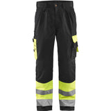 Blåkläder 1584 Warnschutz Bundhose HIGH-VIS – gelb/schwarz