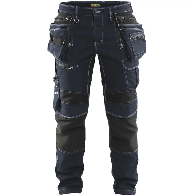Blåkläder 1990 Handwerker Stretch-Jeans X1900 – marine/schwarz