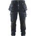 Blåkläder X1900 Stretch Jeans-Handwerkerhose – marine/schwarz