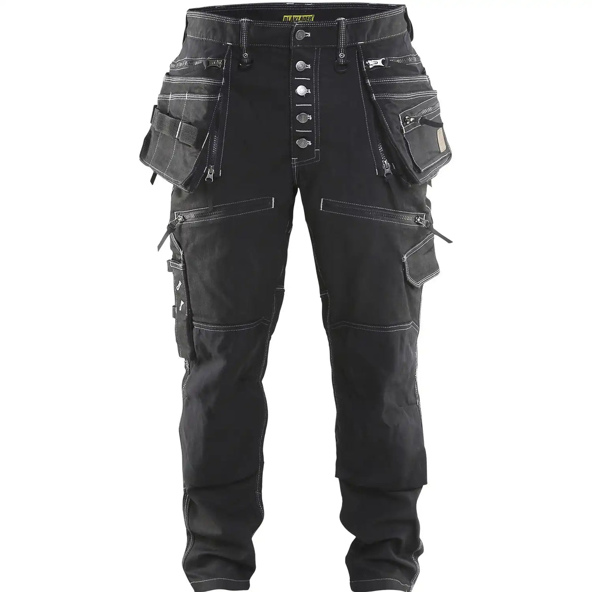 Blåkläder X1900 Stretch Jeans-Handwerkerhose – schwarz
