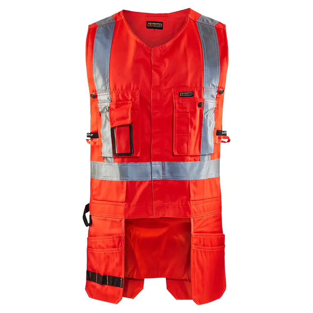 Blåkläder 3027 Warnschutz-Montageweste – hellrot