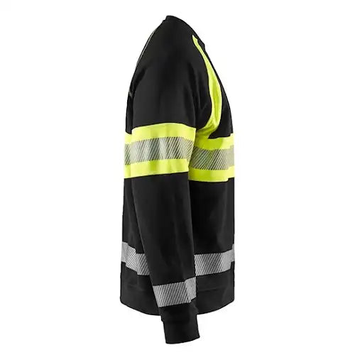 Blåkläder 3359 Warnschutz Pullover – schwarz/gelb