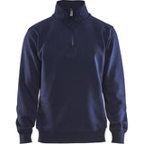 Blåkläder 3365 Sweater mit Half-Zip – marine