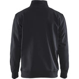 Blåkläder 3365 Sweater mit Half-Zip – schwarz