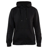 Blåkläder Damen 3395 Kapuzen-Sweatjacke – schwarz
