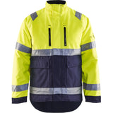 Blåkläder 4827 Warnschutz-Winterjacke – gelb/marine