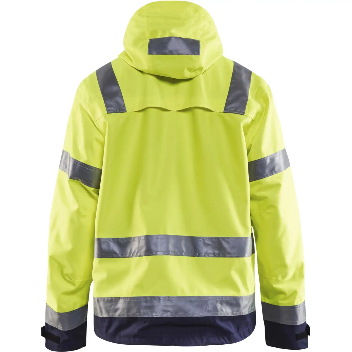 Blåkläder 4837 Warnschutz Regenjacke – gelb/marine