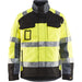 Blåkläder 4851 Warnschutz Winterjacke gelb – gelb/schwarz
