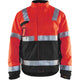 Blåkläder 4862 Warnschutz Winterjacke – rot/schwarz