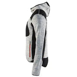 Blåkläder 4930 mit Softshell Strickjacke – grau/schwarz