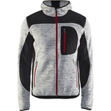 Blåkläder 4930 mit Softshell Strickjacke – grau/schwarz
