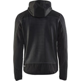 Blåkläder 4930 mit Softshell Strickjacke – dunkelgrau/schwarz