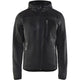 Blåkläder 4930 mit Softshell Strickjacke – dunkelgrau/schwarz