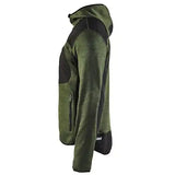 Blåkläder 4930 mit Softshell Strickjacke – armygrün/schwarz