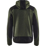 Blåkläder 4930 mit Softshell Strickjacke – armygrün/schwarz