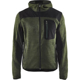Blåkläder 4930 mit Softshell Strickjacke – armygrün/schwarz