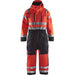 Blåkläder 6763 Warnschutz Winteroverall – rot/schwarz