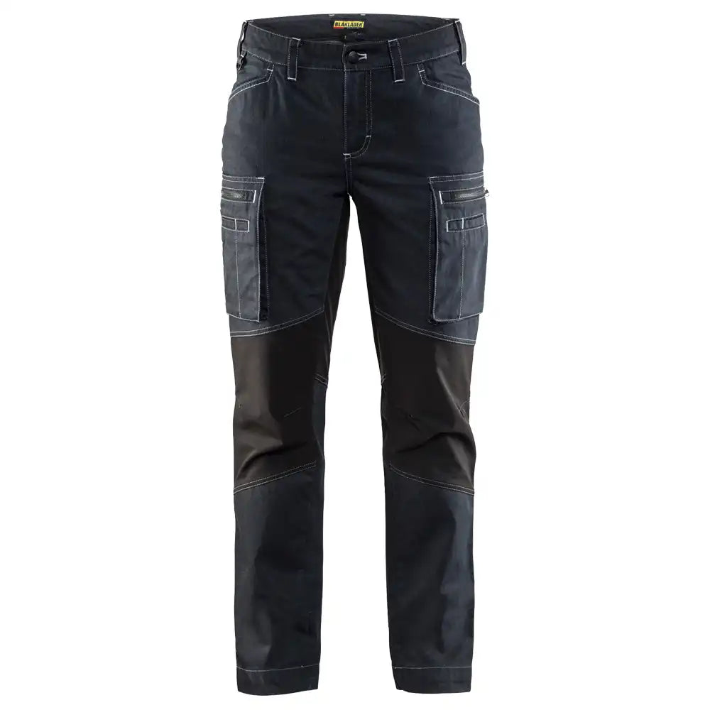 Blåkläder Damen 7159 Jeans Stretch Servicehose – marine/schwarz