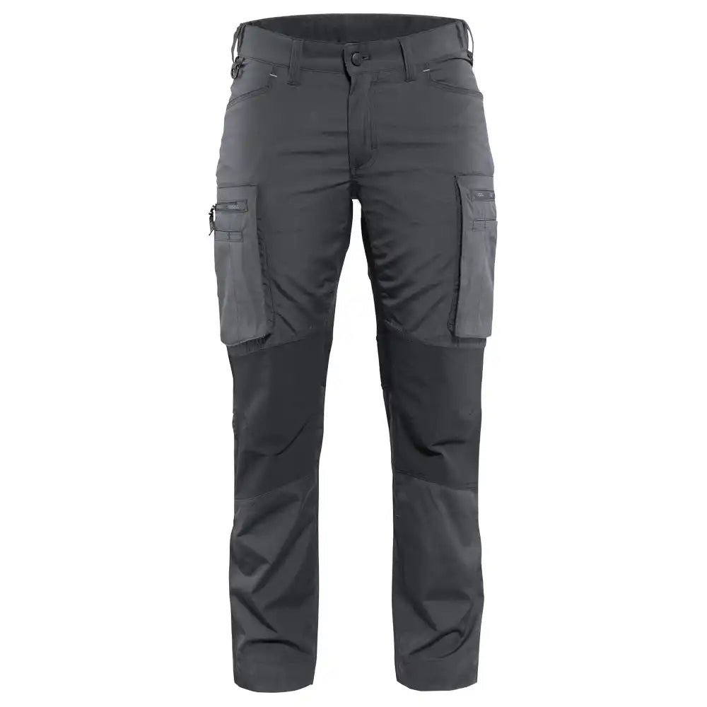Blåkläder Damen 7159 166g/m² Stretch Servicehose – dunkelgrau/schwarz