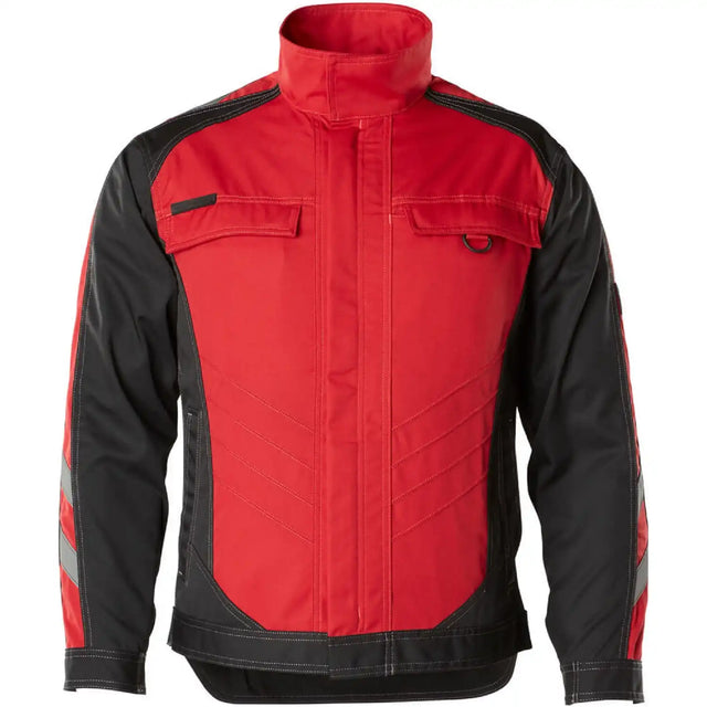 Mascot Fulda Unique Arbeitsjacke – rot/schwarz