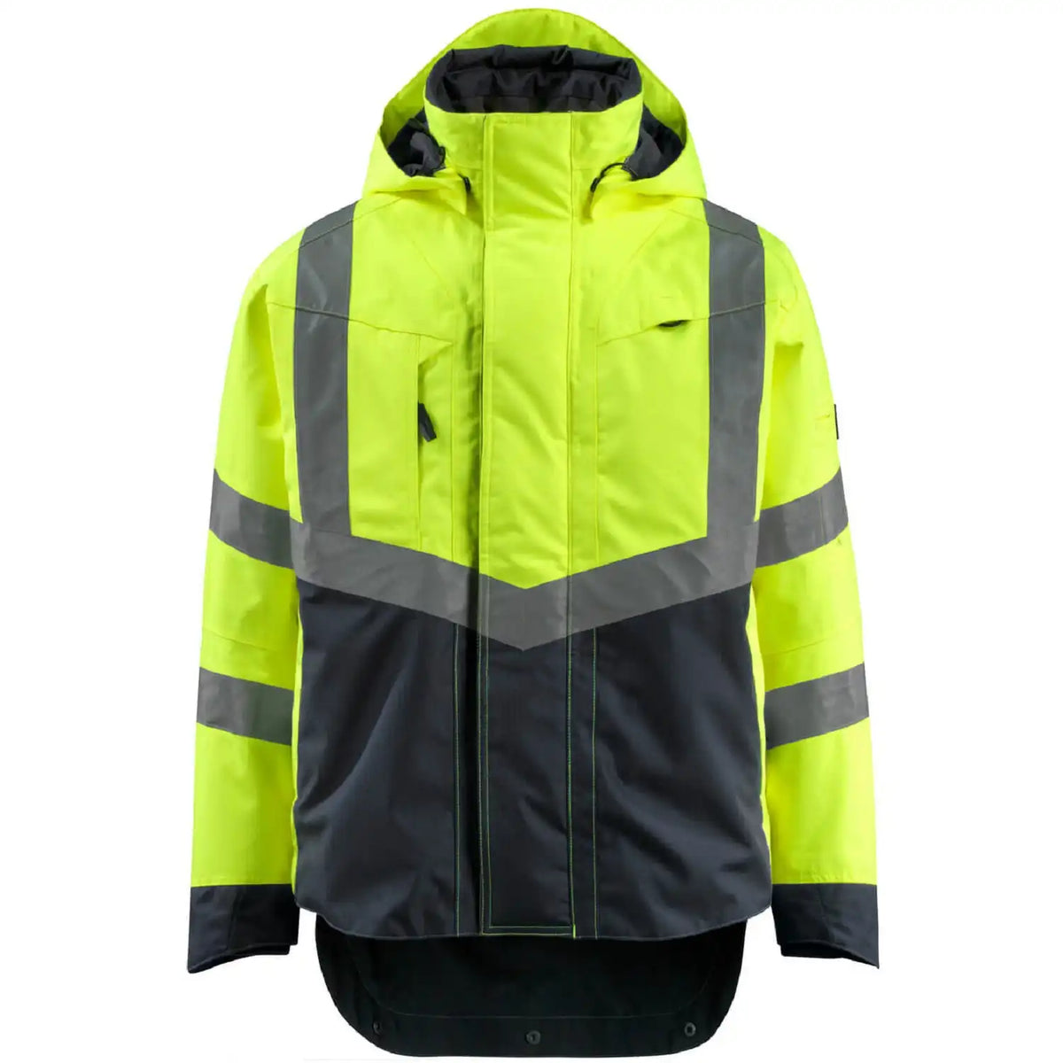 Mascot Harlow Safe Supreme zweif Warnschutzjacke – gelb/schwarzblau