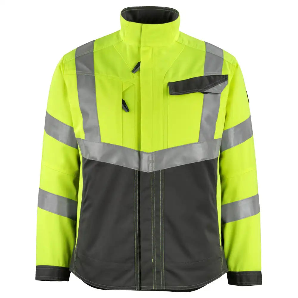 Mascot Oxford Safe Supreme Warnschutzjacke – warngelb/anthrazit
