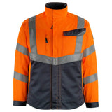 Mascot Oxford Safe Supreme Warnschutzjacke – orange/schwarzblau