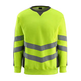 Mascot Wigton Safe Supreme Warn-Sweatshirt – warngelb/anthrazit