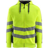 Mascot Corby Safe Supreme Warn-Kapuzensweater – gelb/schwarz
