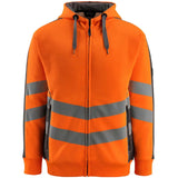 Mascot Corby Safe Supreme Warn-Kapuzensweater – warnorange/anthrazit