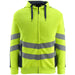 Mascot Corby Safe Supreme Warn-Kapuzensweater – gelb/schwarzblau