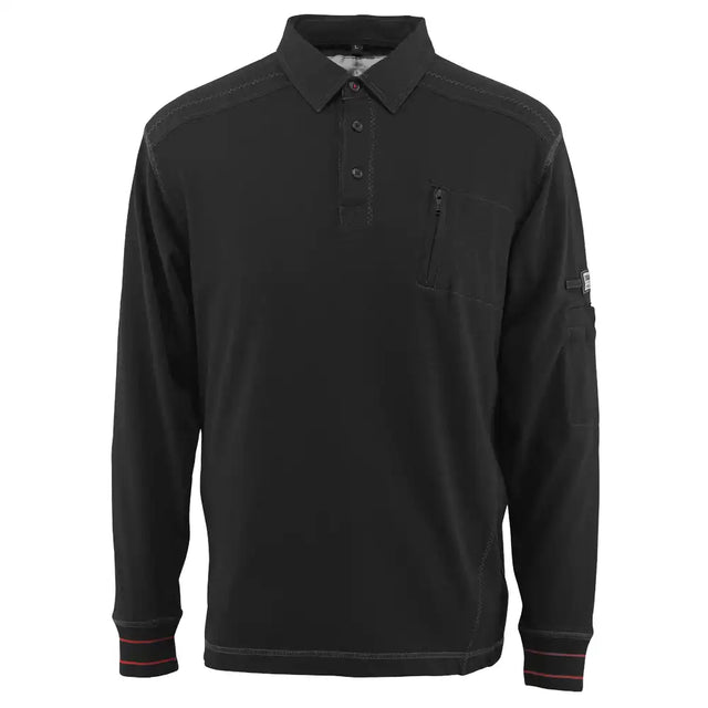 Mascot IOS Frontline Polo-Sweatshirt – schwarz