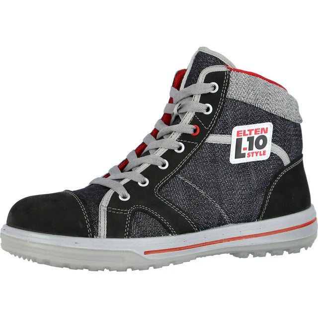 Elten Sensation UP Mid ESD S3 Sicherheitsstiefel schwarz – schwarz