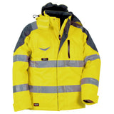 Cofra Rescue Warnschutz Thermo-Winterjacke – gelb