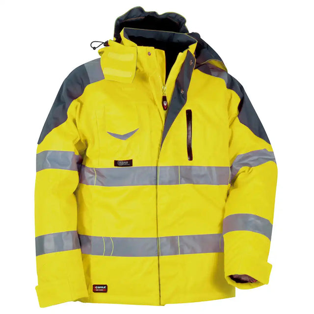 Cofra Rescue Warnschutz Thermo-Winterjacke – gelb