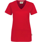 Hakro Damen Classic 126 Women V-T-Shirt – rot