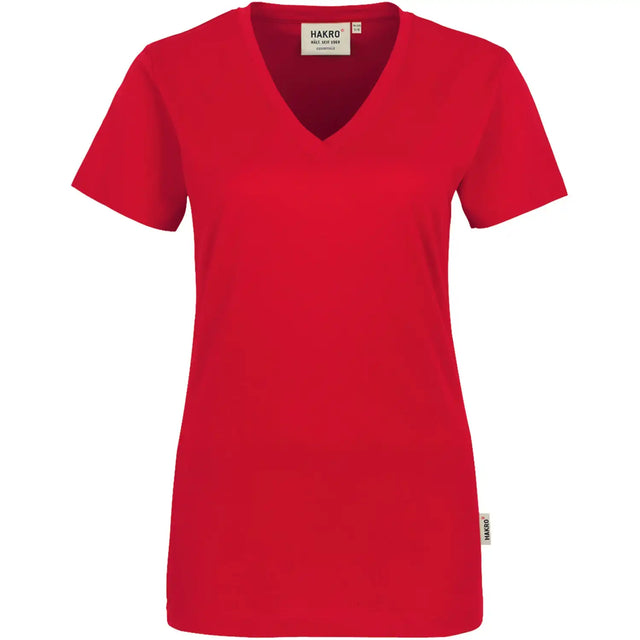 Hakro Damen Classic 126 Women V-T-Shirt – rot
