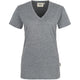 Hakro Damen Classic 126 Women V-T-Shirt – grau-meliert