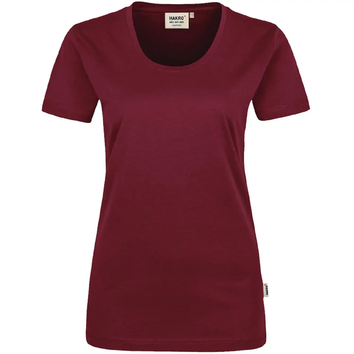Hakro Damen Classic 127 Women-T-Shirt – weinrot