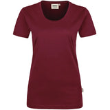 Hakro Damen Classic 127 Women-T-Shirt – weinrot