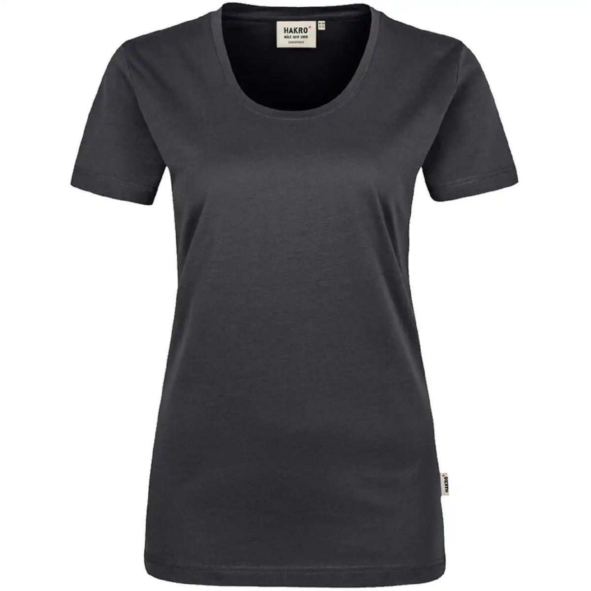 Hakro Damen Classic 127 Women-T-Shirt – karbongrau